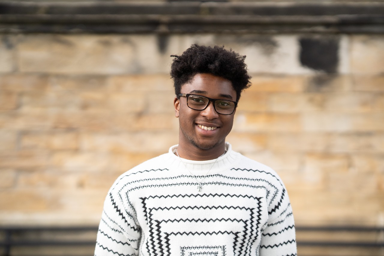 Photo of post 16 student